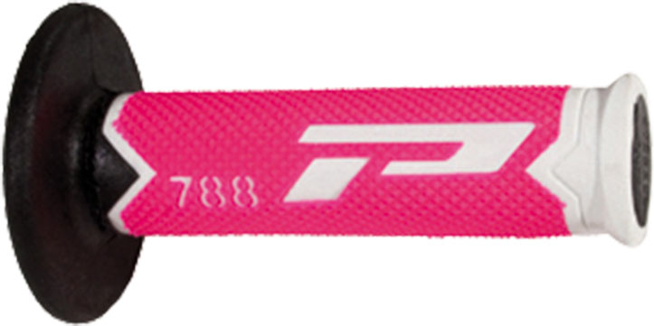 Poignées 788 Blanc/Rose Fluo/Noir 22/25