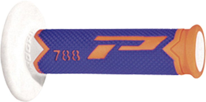 Poignées 788 Orange Fluo/Bleu/Blanc 22/25