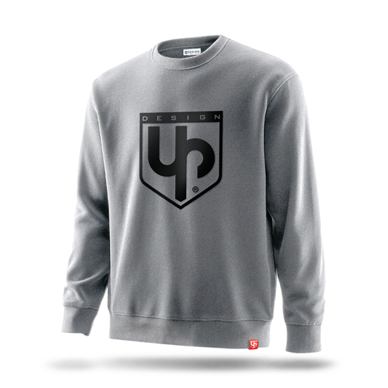 Sweat Shirt UP Gris Chiné L