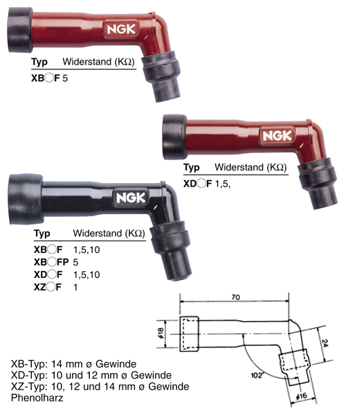 ANTIPARASITE NGK VB10F - mbkleborgne