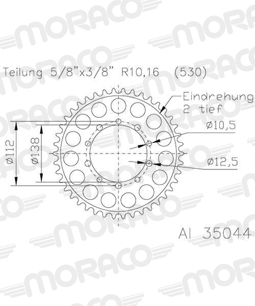 Couronne aluminium