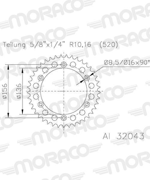 Couronne aluminium