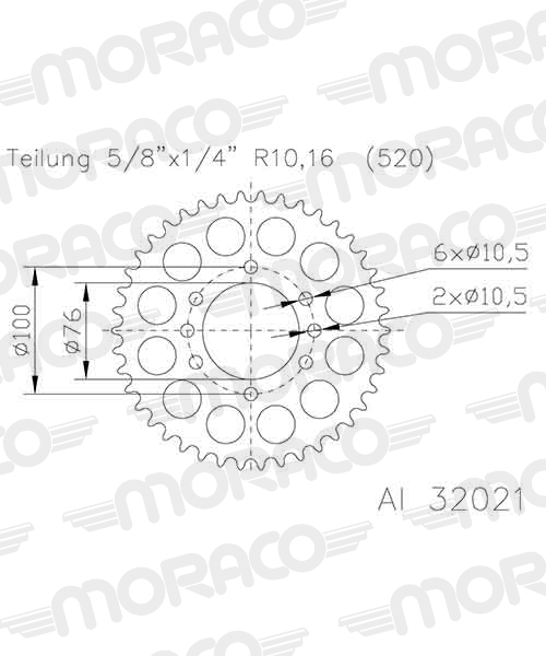 Couronne aluminium