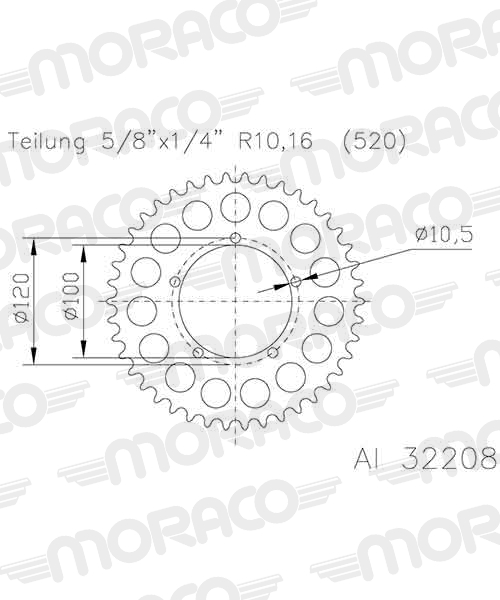 Couronne aluminium