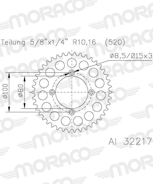 Couronne aluminium