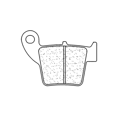 Plaquettes de frein arrière cross 1076X59