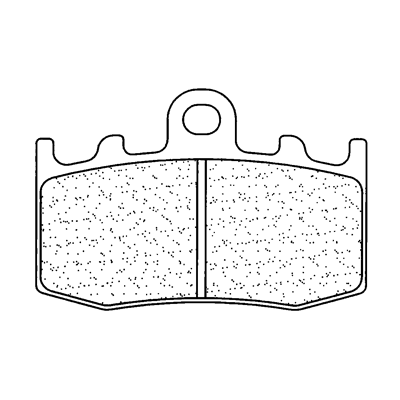 Plaquettes de frein route avant 1101A3+