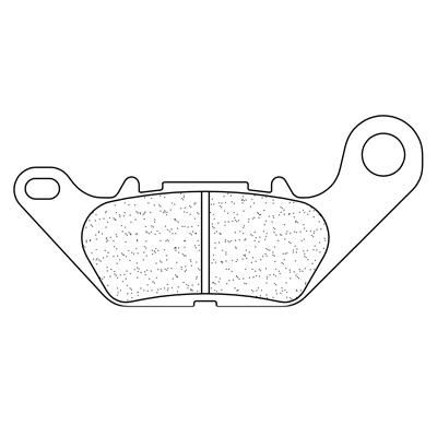 Plaquettes de frein route avant 1224A3+