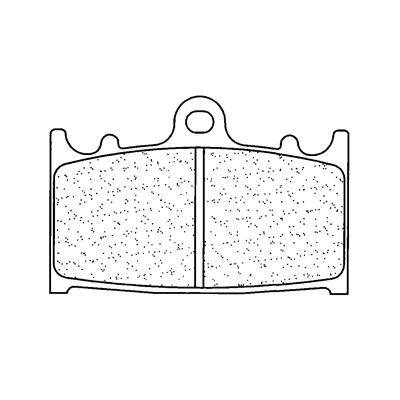 Plaquettes de frein racing 2251C60