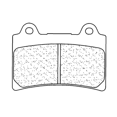 Plaquettes de frein route avant 2253A3+