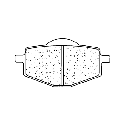 Plaquettes de frein petites cylindrées 2284S4