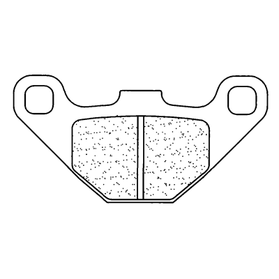 Plaquettes de frein petites cylindrées 2306S4