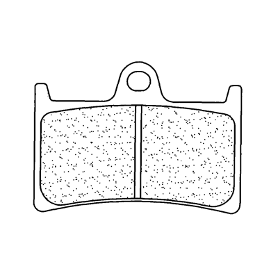 Plaquettes de frein route avant 2361A3+