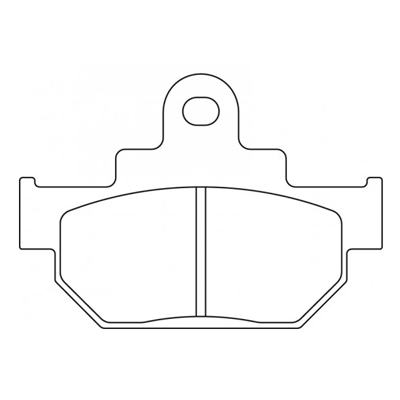 Plaquettes de frein avant cross 2387MX10