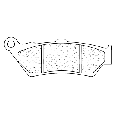 Plaquettes de frein route avant 2396A3+