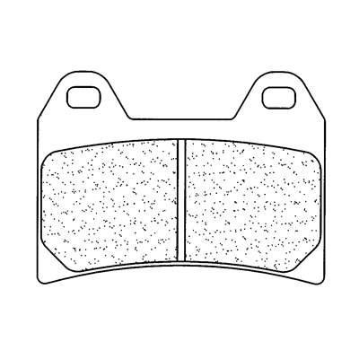 Plaquettes de frein petites cylindrées 2539S4