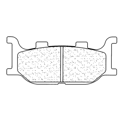 Plaquettes de frein route avant 2546A3+