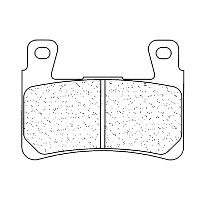 Plaquettes de frein route avant 2711A3+