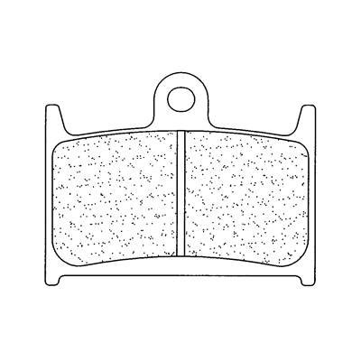 Plaquettes de frein route avant 2961A3+