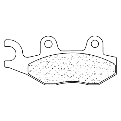 Plaquettes de frein haute performance maxi-scooter 3087MSC