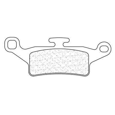 Plaquettes de frein haute performance maxi-scooter 3098MSC