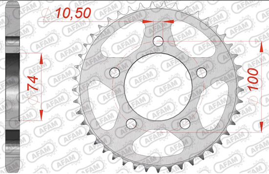 COURONNE ACIER  92224-45