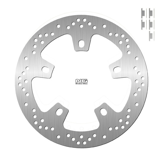 NG BRAKES Disque Fixe DIS1656