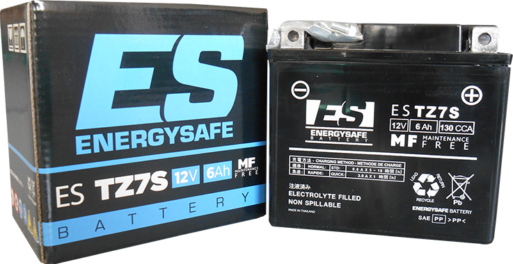 BATTERIE ENERGY SAFE ESTZ7S 12V/6AH 