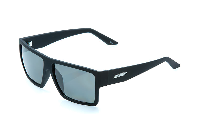 FMF FACTORY Matte Black /Grey Polarised / Lunettes de soleil