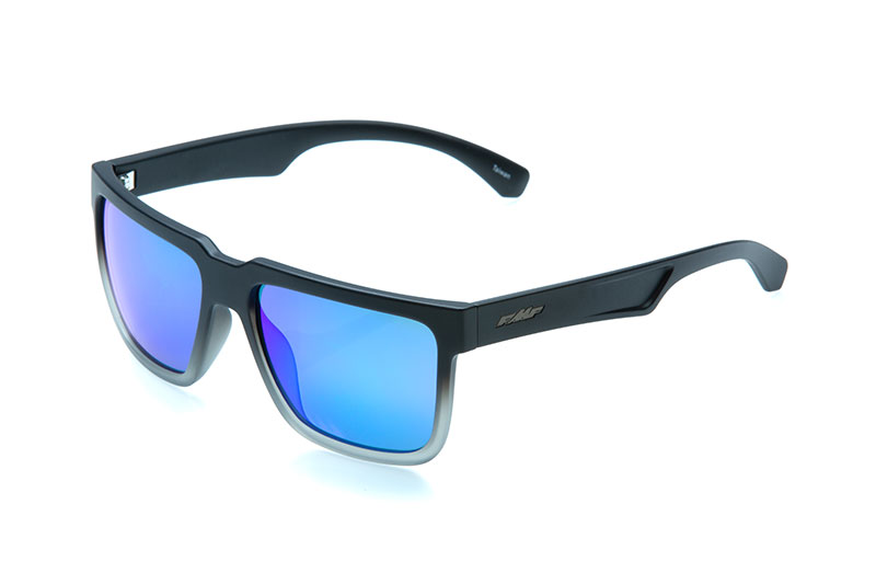 FMF THE DON Matte Black Fade/Blue Mirror/ Lunettes de soleil