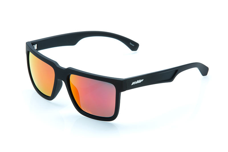 FMF THE DON Matte Black/Red Mirror Lens / Lunettes de soleil