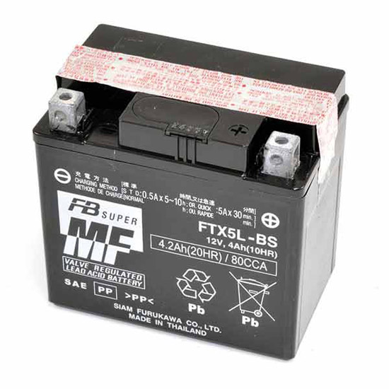 BATTERIE FURUKAWA FTX5L-BS 12V/4AH