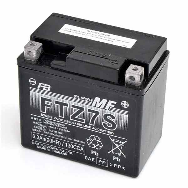 BATTERIE FURUKAWA FTZ7S (FA) 12V/6AH