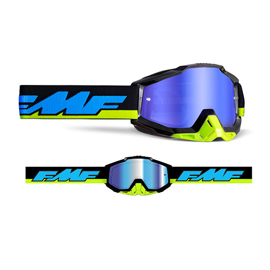 FMF POWERBOMB Talladega - Ecran Miroir Blue 