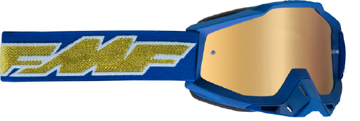 FMF POWERBOMB Rocket Deep Navy Gold - Ecran Miroir True Gold 