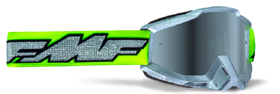 FMF POWERBOMB Rocket Silver Lime - Ecran Miroir Silver 