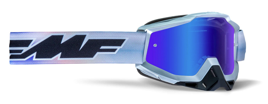 FMF POWERBOMB Afterburn - Ecran Miroir Bleu 