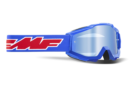 FMF POWERBOMB Enfant Rocket Blue - Ecran Miroir Blue 