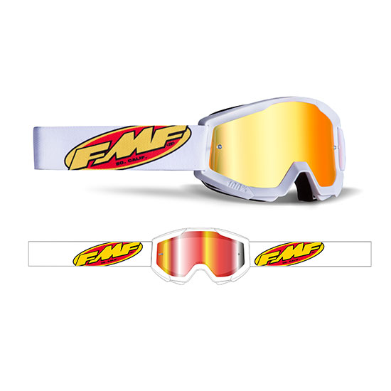 FMF POWERCORE Core White - Ecran Miroir Red 