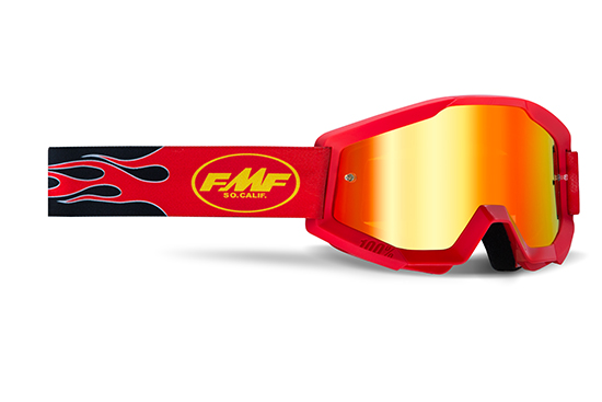 FMF POWERCORE Flame Red - Ecran Miroir Red 