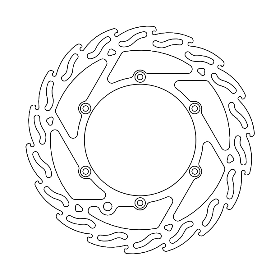 Disque avant MM Flame Fixe KTM, Husaberg, HVA, Beta