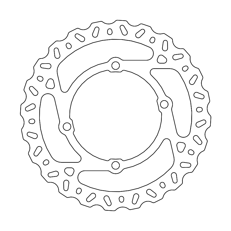 Disque avant Offroad MM Nitro disc KTM SX50, HVA TC50