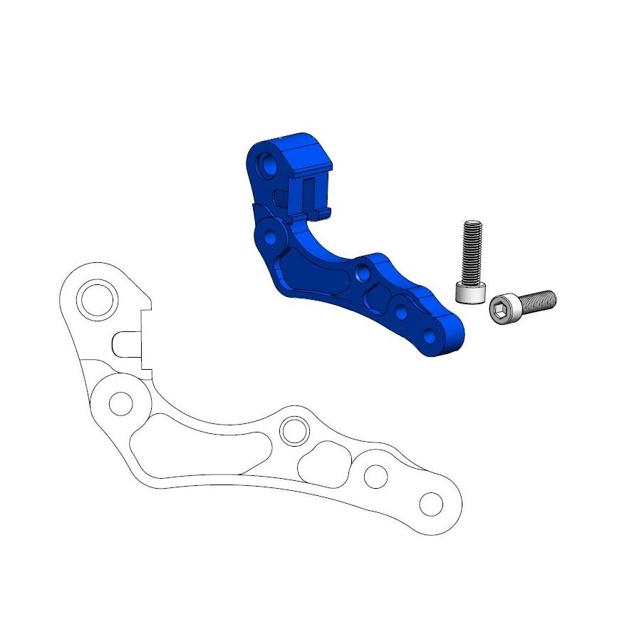 Support KTM/HVA Diam.260mm bleu