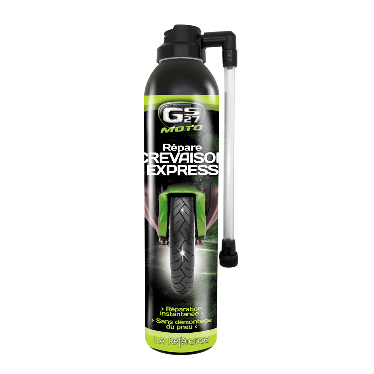 Répare crevaison express 300 ml GS27 Répare crevaison express 300 ml GS27