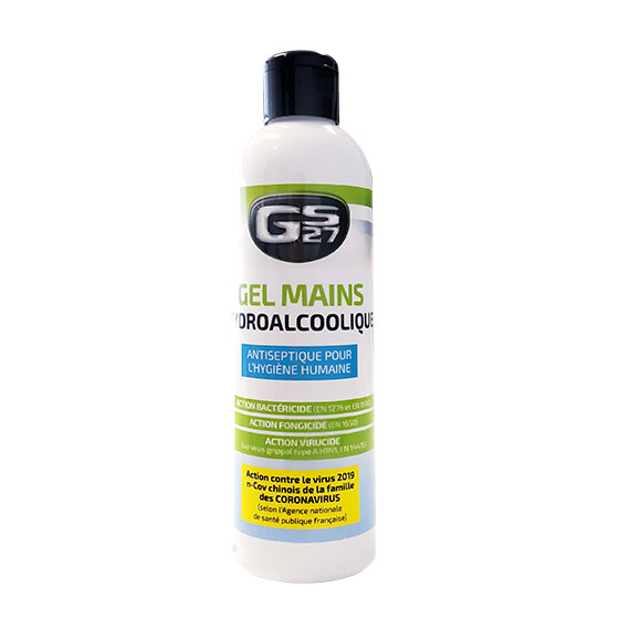 GS27Gel mains Hydro-alcoolique 250ml(X12)