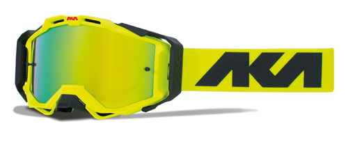 Masque AKA Magnetika Jaune, métal noir, jaune Masque AKA Magnetika Jaune, métal noir, jaune