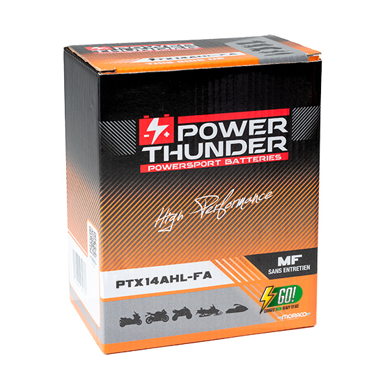 BATTERIE POWER-THUNDER PTX14AHL-FA (FA) (CB14L-A2/CB14L-B2)