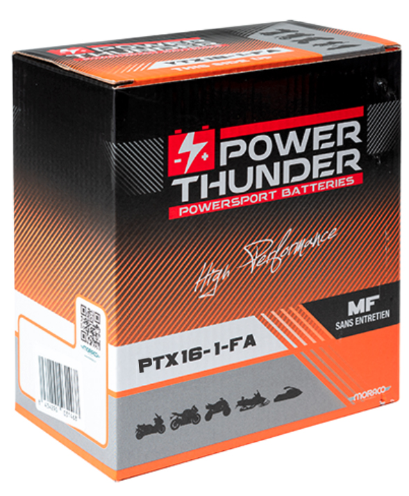 BATTERIE POWER-THUNDER PTX16-1-FA (FA)