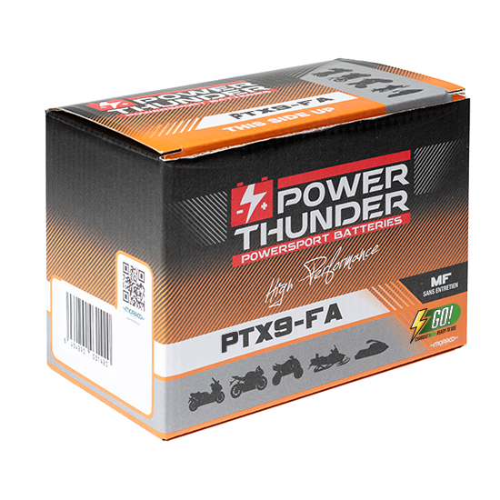 Batterie Power Thunder PTX9 (FA) - MORACO