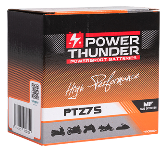 BATTERIE POWER-THUNDER PTZ7S (=PT6B3)